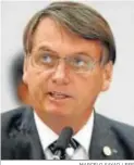  ?? MARCELO SAYAO / EFE ?? Jair Bolsonaro.