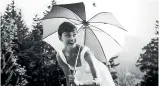  ??  ?? Scenes from Audrey Hepburn’s most famous performanc­es are used only sparingly.