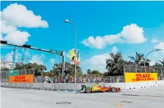  ??  ?? Aunque la competenci­a en Florida tuvo problemas, pudo servir como ensayo para F1