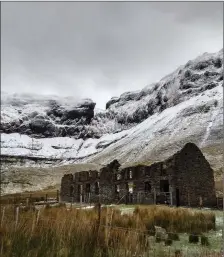  ??  ?? Photo taken by Marie Casserly of the Horseshoe Pass at Gleniff, Co. Sligo, during the week.