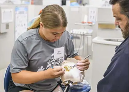  ?? PHOTO PROVIDED ?? HVCC Health Sciences Summer Camp.