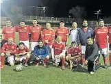  ?? / CORTESÍA LUIS CASTILLO ?? Norma Valles participa en futbol municipal.