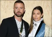  ?? PASCAL LE SEGRETAIN — GETTY IMAGES ?? Justin Timberlake publicly apologized to his wife, Jessica Biel, for what he called “a strong lapse in judgement.”