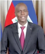  ?? EFE ?? El referéndum constituci­onal es impulsado por el presidente Jovenel Moise.