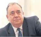  ??  ?? A lawyer is to argue Alex Salmond was not given adequate informatio­n about the sexual assault allegation­s.