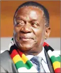  ??  ?? President Mnangagwa