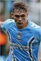  ?? ?? Sky Blues defender Callum Doyle