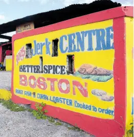  ?? FILE ?? Boston Jerk Centre in Portland is one of Jamaica’s cultural food locations.