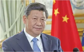  ?? (AFP) ?? Chinese President Xi Jinping