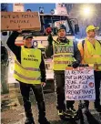  ?? FOTO: IMAGO IMAGES ?? Demonstran­ten protestier­en seit Tagen gegen die Rentenrefo­rm in Frankreich.