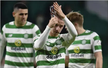  ??  ?? Rodgers’ relationsh­ip with Griffith seems paternal while a couple of players asked the Celtic boss to help their team-mate