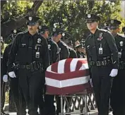  ?? Carolyn Cole Los Angeles Times ?? THE COUNTY coroner’s report contradict­s allegation­s by LAPD Officer Houston Tipping’s mother that he was fatally beaten during a training exercise.