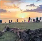  ??  ?? Sunset at Fort Zachary Taylor Historic State Park in Key West.