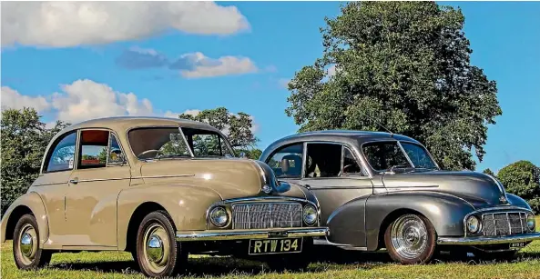  ??  ?? The first generation Morris Minor MM was built between 1948 and 1953, with more than quarter of a million being made.