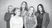  ?? Taylor Jewell / Invision / AP file ?? Gina Schock, from left, Jane Wiedlin, Belinda Carlisle, Charlotte Caffey and Kathy Valentine defied the odds as The Go-Go’s.