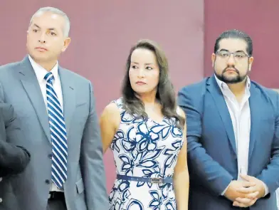  ?? BLANCA E. GUTIÉRREZ ?? Secretaria
de Finanzas de Hidalgo, María Esther Ramírez Vargas