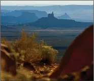  ?? (The New York Times file photo) ?? The sun rises over the Valley of the Gods, a part of the Bears Ears National Monument, near Blanding, Utah, on Aug. 23, 2017.