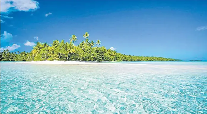  ?? Picture: TIMELESSTU­VALU.COM ?? Tuvalu is a group of nine tiny atolls in the South Pacific, halfway between Australia and Hawaii.