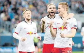  ?? FOTO: DIEROTTENB­ULLEN ?? El Leipzig ha cuajado una gran temporada en Bundesliga y en Champions