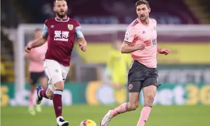  ??  ?? Chris Basham insists Sheffield United’s players do not deserve to be remembered as the worst Premier League team. Photograph: Alex Pantling/Getty Images