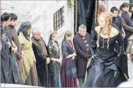  ?? Macall B. Polay
HBO ?? CERSEI (Lena Headey) is in a new position in Season 5 of “Game of Thrones.”