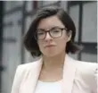  ?? RICHARD LAUTENS/TORONTO STAR ?? NDP leadership hopeful Niki Ashton wants to create a Crown corporatio­n to manage environmen­tal policies.