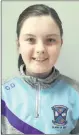  ??  ?? Gráinne Dineen, looks back on her fond memories at Ballynoe NS.