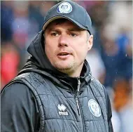  ?? ?? ●● Rochdale manager Robbie Stockdale