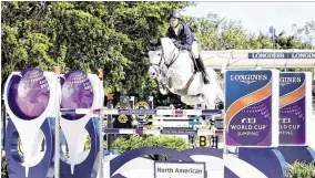  ??  ?? As one of only seven qualifying events for the 2017 World Cup Jumping Final (and the only Longines FEI World Cup qualififie­r in South Florida™ this year), Palm Beach Masters will showcase the best riders and horses Feb. 2-5 at Deeridge Farms in Wellington.