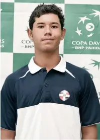  ?? ARCHIVO/ANEUDY TAVÁREZ ?? El dominicano Nick Hardt ganó el campeonato U18.