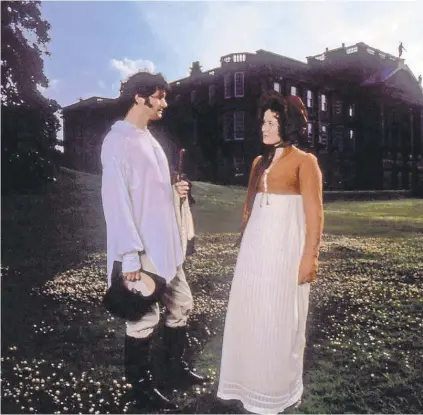  ?? A& E/ BBC ?? Colin Firth, with Jennifer Ehle, in the famous white shirt in BBC’s 1995 Pride and Prejudice.