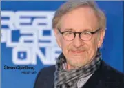  ?? PHOTO: AFP ?? Steven Spielberg