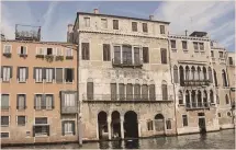  ?? ?? GETTYIMAGE­S
Dimora patrizia. La famiglia Da Mosto diventa proprietar­ia dell’immobile sul Canal Grande nel 1266e ne resta in possesso fino al 1554