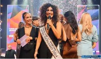  ?? ?? Parmi les changement­s appliqués aux compétitio­ns Miss Allemagne, la limite d'âge de 39 ans est supprimée et toutes les femmes ont 18 ans et plus.