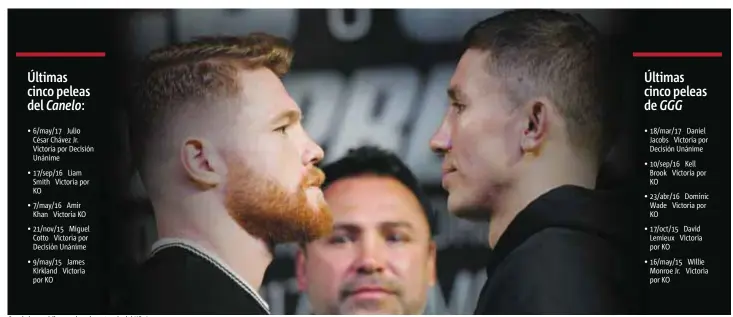  ?? |GETTY IMAGES ?? Canelo buscará llevarse la pelea a través del KO.