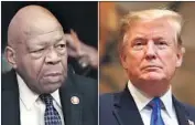  ?? Associated Press ?? “COME TO Baltimore,” Rep. Elijah E. Cummings said after President Trump’s disparagin­g remarks.