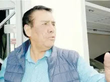  ?? /ARCHIVO ?? Martín Chaparro, dirigente estatal de Morena.