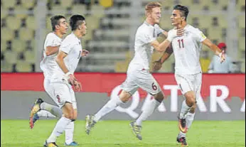  ?? GETTY ?? Iran owe their success in U17 World Cup to patience off the ball and speed on counteratt­acks.