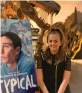 ??  ?? Anderson attends a screening of season three of the Netflix show Atypical, in which she had a recurring role as college student Sid.