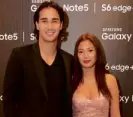  ??  ?? JAMES Younghusba­nd and Sari Lazaro