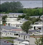  ??  ?? The Craig Tara caravan park, where the young boy escaped from to walk home