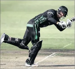  ?? PICTURE: ANESH DEBIKY/HOLLYWOODB­ETS DOLPHINS ?? OFF TO A FLYER: Dolphins opener Sarel Erwee posted a brilliant 103 not out against the Cape Cobras last weekend.