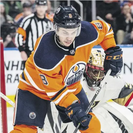  ?? SHAUGHN BUTTS ?? Edmonton Oilers winger Ty Rattie has teased teams and evaluators with his talent in the past, but the 25-year-old former second-round Blues draft pick has never been able to put it all together.