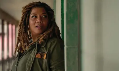  ?? ?? Queen Latifah plays Brenda, a woman mourning her late husband, in End of the Road. Photograph:Ursula Coyote/Netflix