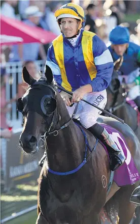  ?? Picture / Trish Dunell ?? Jason Waddell had been keen to ride Camino Rocoso at the Karaka Million meeting but lost out to Sydney jockey Hugh Bowman (above).