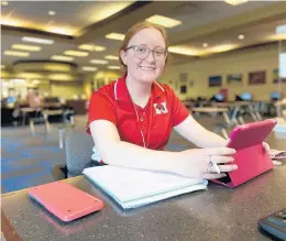  ?? MARIST HIGH SCHOOL / COURTESY Salem, Heather Murphy, Jane DeHaan ?? Marist High School senior Brooke Arundel has won a four-year, full-tuition scholarshi­p to Butler University in Indianapol­is.