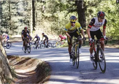  ??  ?? 3 Doblegó a Pogacar
en la Itzulia. La actitud ofensiva de Primoz Roglic y su equipo durante la ronda vasca dio sus frutos.