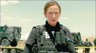  ??  ?? SICARIO. La primer parte de la franquicia -con Emily Blunt-, costó 30 millones de dólares y recaudó 85.