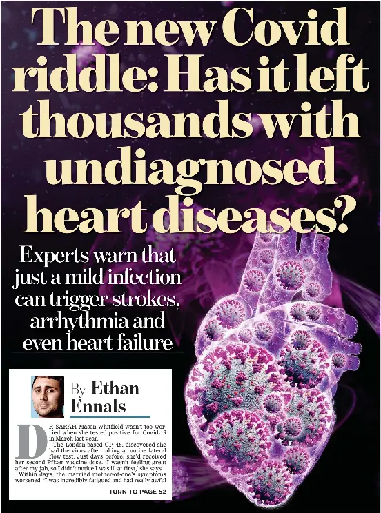 The new Covid riddle: Has it left thousands with undiagnose­d heart ...