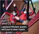  ??  ?? Legoland Windsor guests will have to wear masks